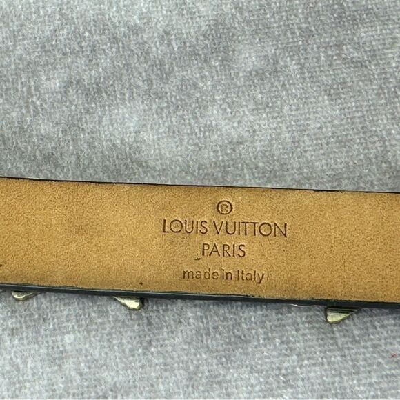 RARE Louis Vuitton Silver Brown Leather Removable Charm Bracelet - Picture 10 of 10